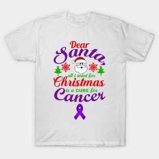 Dear Santa Cancer T-Shirt